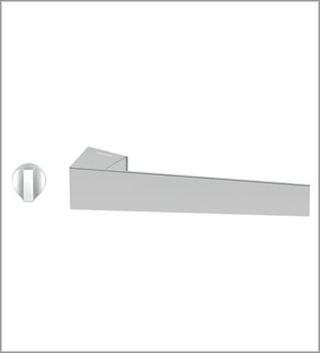 Klamky 40+1 do drzwi rozwierane aluminiowo-szklane Z POKRĘTŁEM